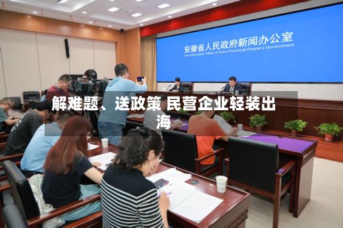 解难题、送政策 民营企业轻装出海-第2张图片