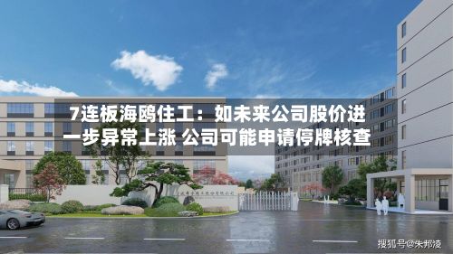 7连板海鸥住工:如未来公司股价进一步异常上涨 公司可能申请停牌核查-第2张图片