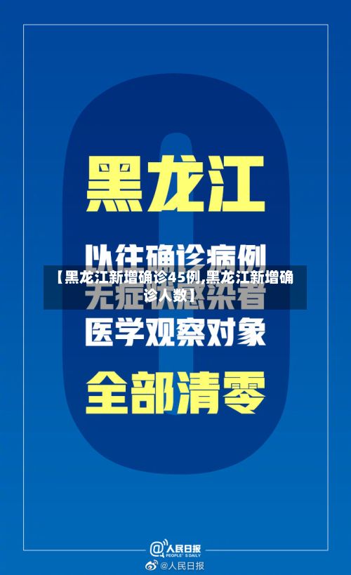 【黑龙江新增确诊45例,黑龙江新增确诊人数】