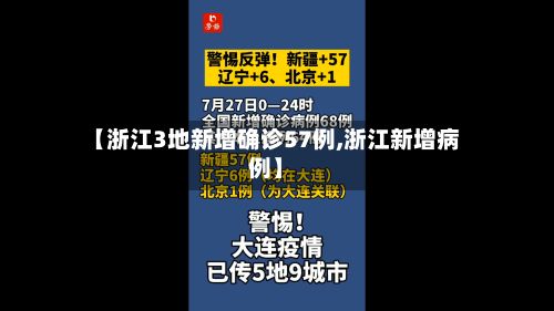 【浙江3地新增确诊57例,浙江新增病例】