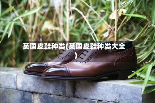 英国皮鞋种类(英国皮鞋种类大全)-第3张图片