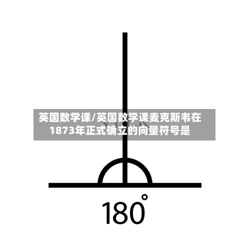 英国数学课/英国数学课麦克斯韦在1873年正式确立的向量符号是