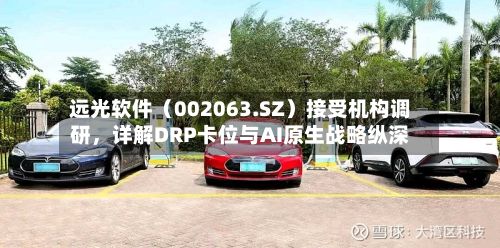 远光软件（002063.SZ）接受机构调研，详解DRP卡位与AI原生战略纵深-第3张图片