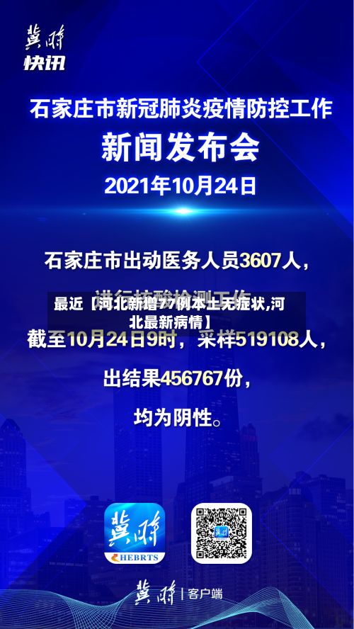 最近【河北新增77例本土无症状,河北最新病情】-第2张图片