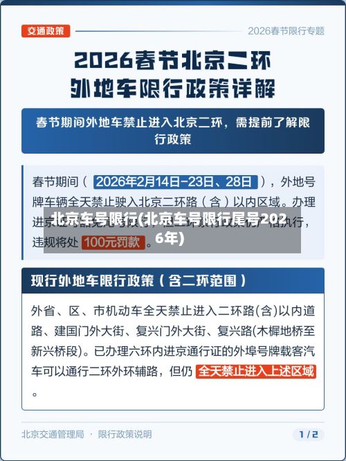 北京车号限行(北京车号限行尾号2026年)-第2张图片