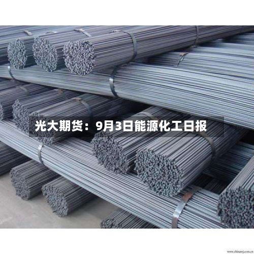 光大期货:9月3日能源化工日报-第1张图片