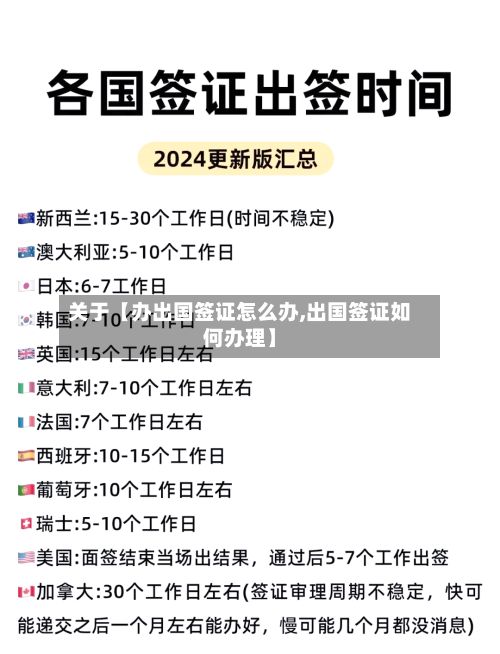 关于【办出国签证怎么办,出国签证如何办理】-第2张图片
