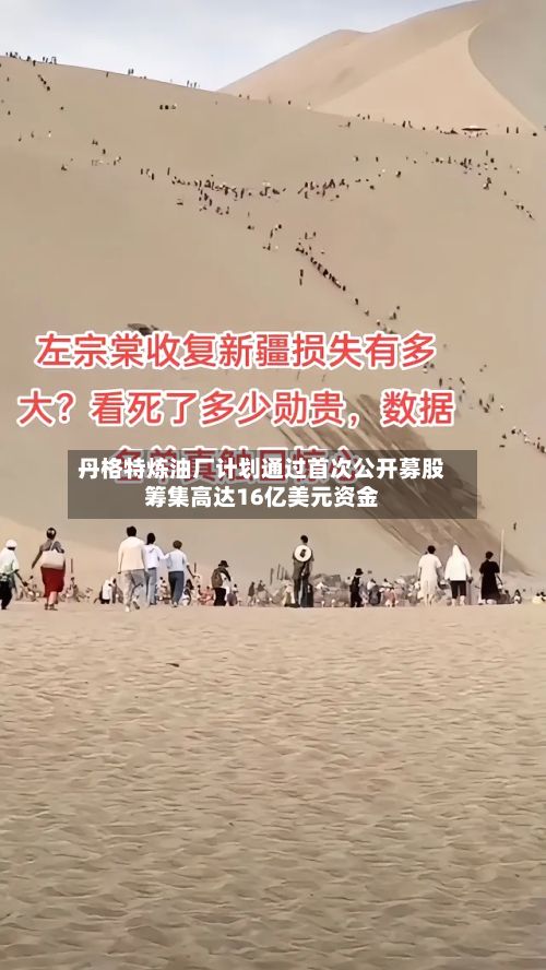 丹格特炼油厂计划通过首次公开募股筹集高达16亿美元资金
