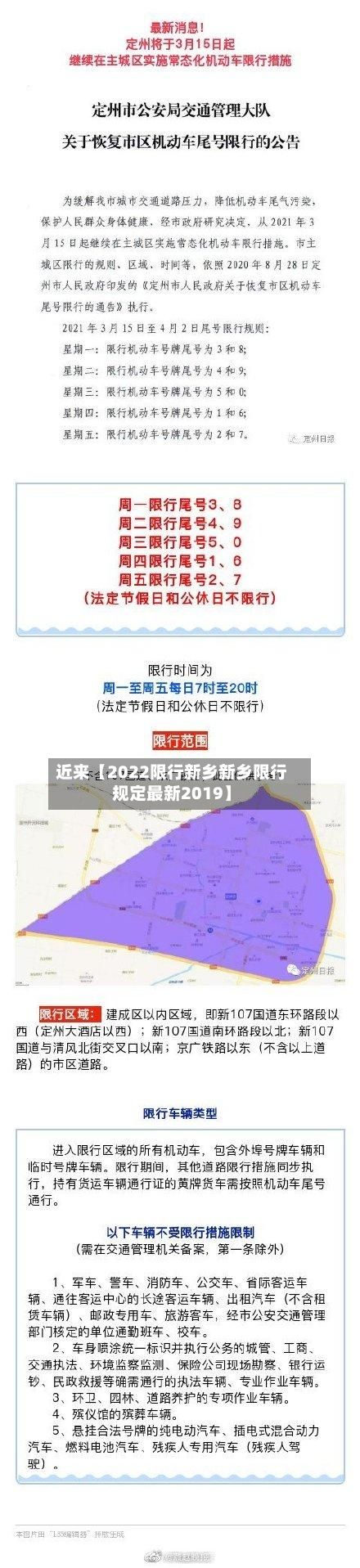 近来【2022限行新乡新乡限行规定最新2019】-第2张图片