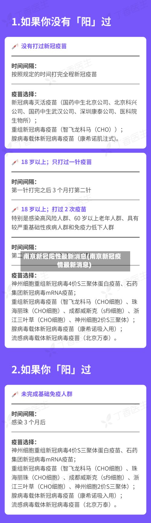 南京新冠阳性最新消息(南京新冠疫情最新消息)