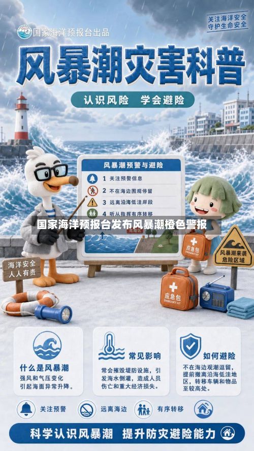 国家海洋预报台发布风暴潮橙色警报-第2张图片