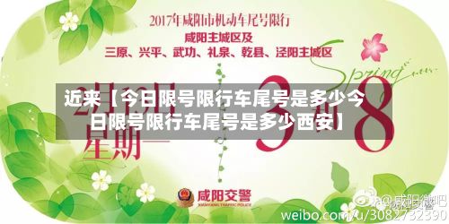 近来【今日限号限行车尾号是多少今日限号限行车尾号是多少西安】