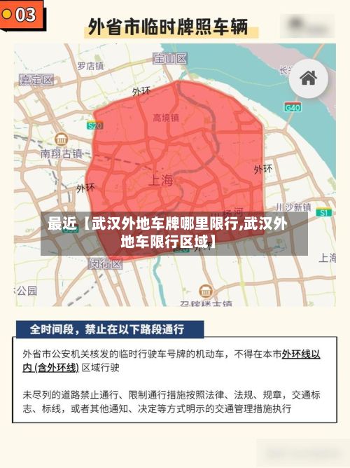 最近【武汉外地车牌哪里限行,武汉外地车限行区域】