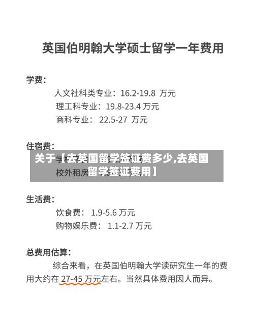 关于【去英国留学签证费多少,去英国留学签证费用】-第3张图片