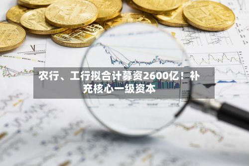 农行	、工行拟合计募资2600亿！补充核心一级资本-第3张图片