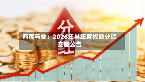 西藏药业：2026年半年度权益分派实施公告