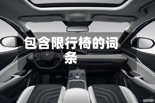 包含限行椅的词条