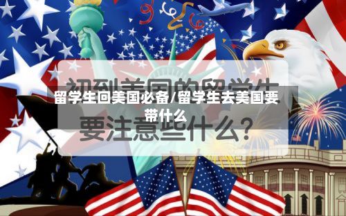 留学生回美国必备/留学生去美国要带什么