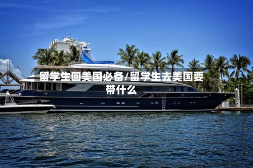 留学生回美国必备/留学生去美国要带什么-第2张图片