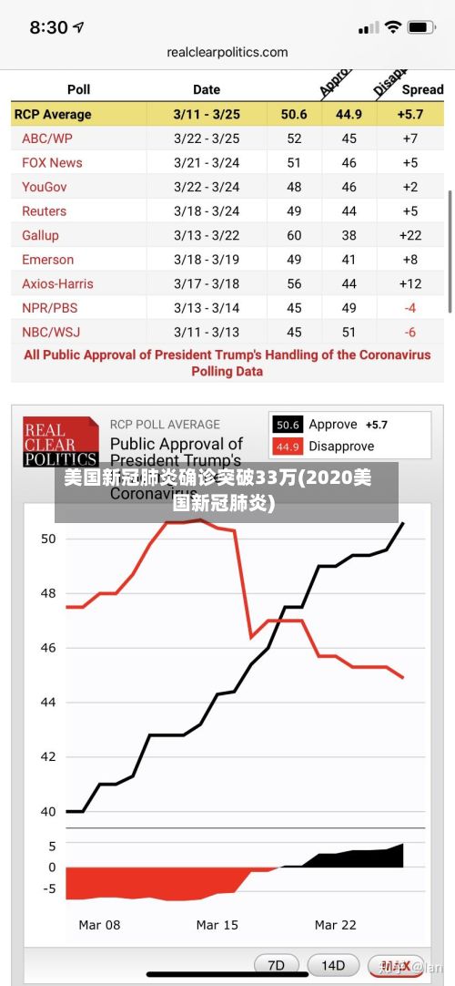 美国新冠肺炎确诊突破33万(2020美国新冠肺炎)