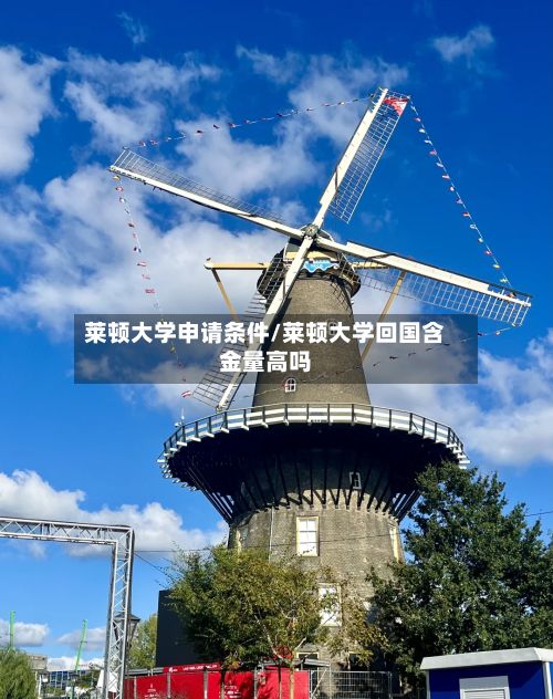 莱顿大学申请条件/莱顿大学回国含金量高吗-第2张图片