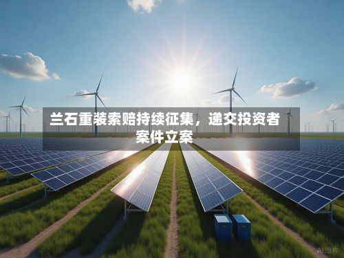 兰石重装索赔持续征集,递交投资者案件立案