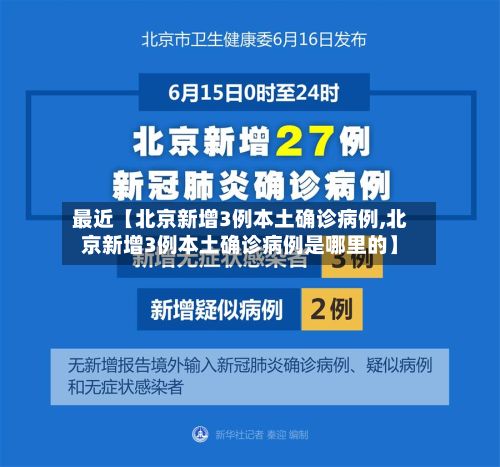 最近【北京新增3例本土确诊病例,北京新增3例本土确诊病例是哪里的】-第3张图片