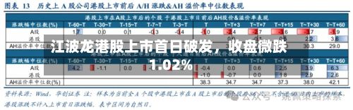 江波龙港股上市首日破发，收盘微跌1.02%-第1张图片