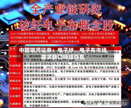 中国银河证券：电子纱、电子布市场需求缺口持续存在-第3张图片