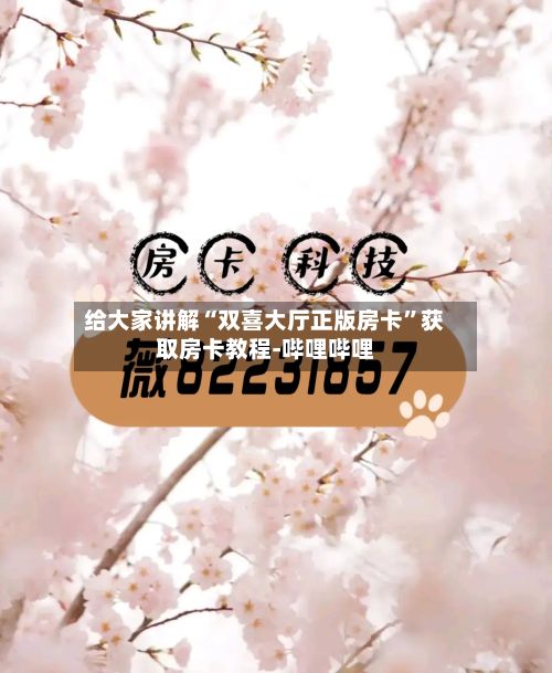 给大家讲解“双喜大厅正版房卡	”获取房卡教程-哔哩哔哩-第3张图片