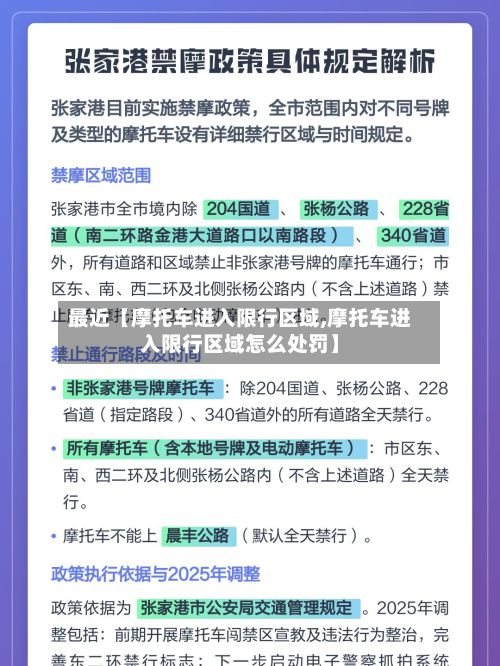 最近【摩托车进入限行区域,摩托车进入限行区域怎么处罚】