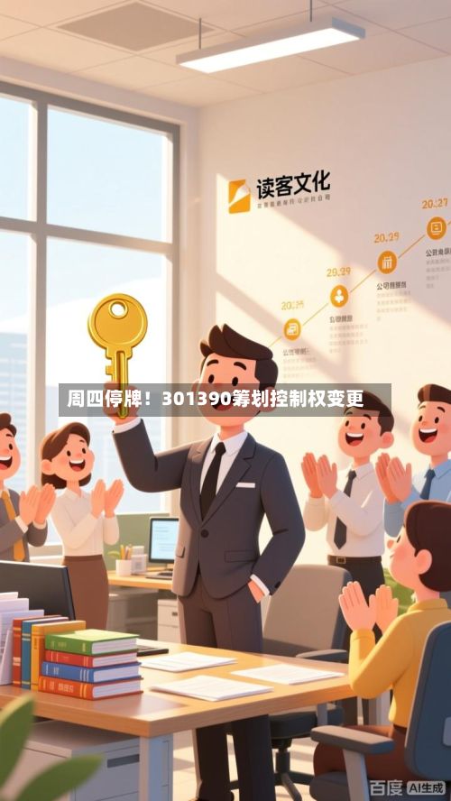 周四停牌！301390筹划控制权变更