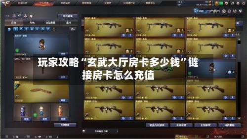 玩家攻略“玄武大厅房卡多少钱	”链接房卡怎么充值-第2张图片