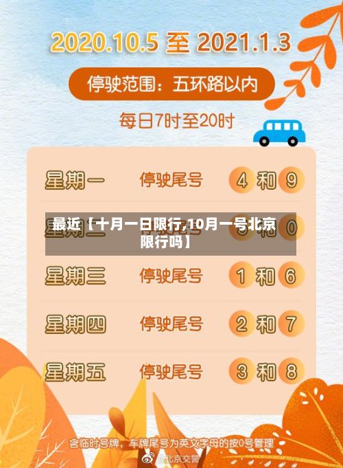 最近【十月一日限行,10月一号北京限行吗】