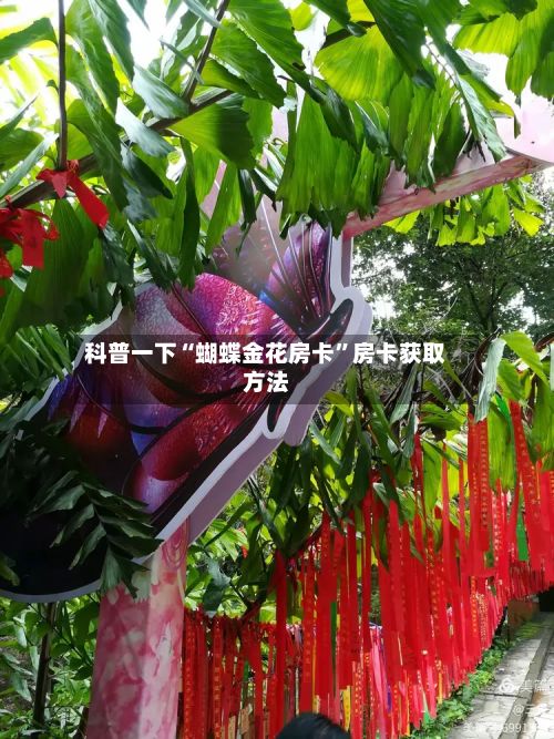 科普一下“蝴蝶金花房卡”房卡获取方法