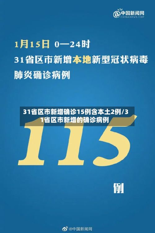 31省区市新增确诊15例含本土2例/31省区市新增的确诊病例-第3张图片