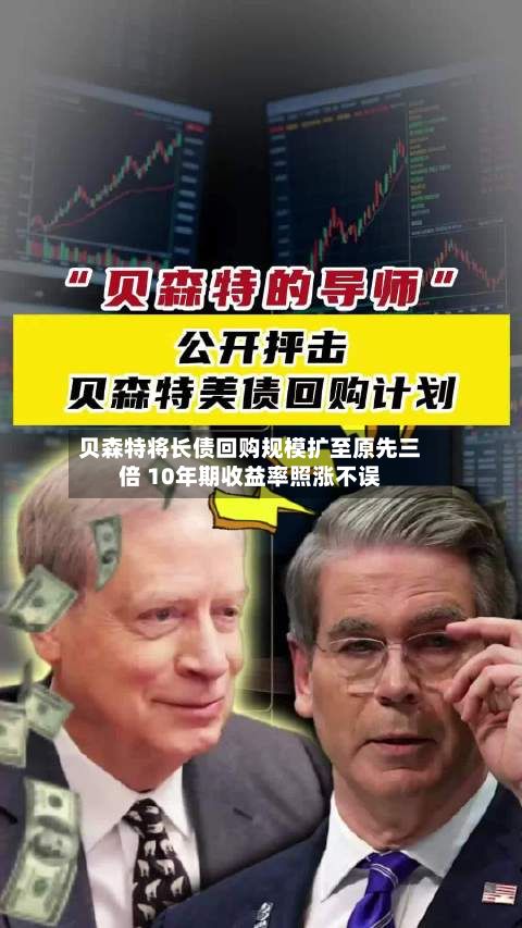 贝森特将长债回购规模扩至原先三倍 10年期收益率照涨不误-第1张图片
