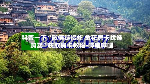 科普一下“微信链接炸 金花房卡找谁购买	”获取房卡教程-哔哩哔哩-第2张图片