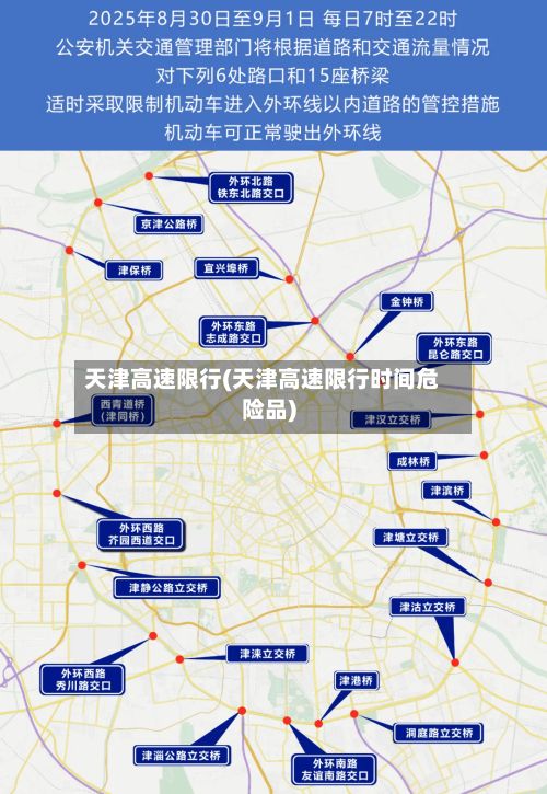 天津高速限行(天津高速限行时间危险品)-第3张图片