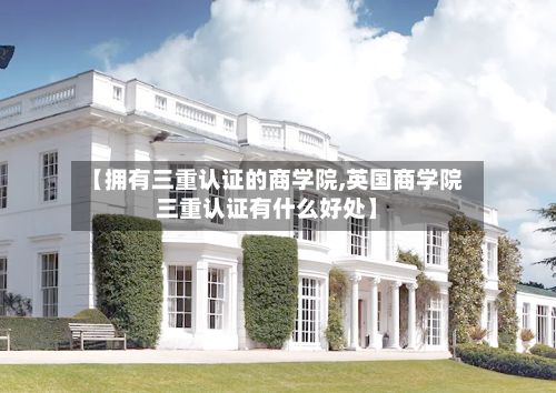 【拥有三重认证的商学院,英国商学院三重认证有什么好处】-第3张图片