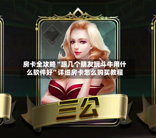 房卡全攻略“跟几个朋友玩斗牛用什么软件好”详细房卡怎么购买教程-第2张图片