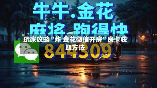 玩家攻略“炸 金花微信开房”房卡获取方法-第3张图片