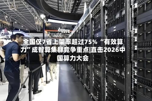 全国仅7省上架率超过75% “有效算力”成智算集群竞争重点|直击2026中国算力大会
