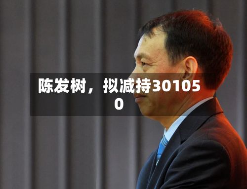 陈发树	，拟减持301050-第2张图片