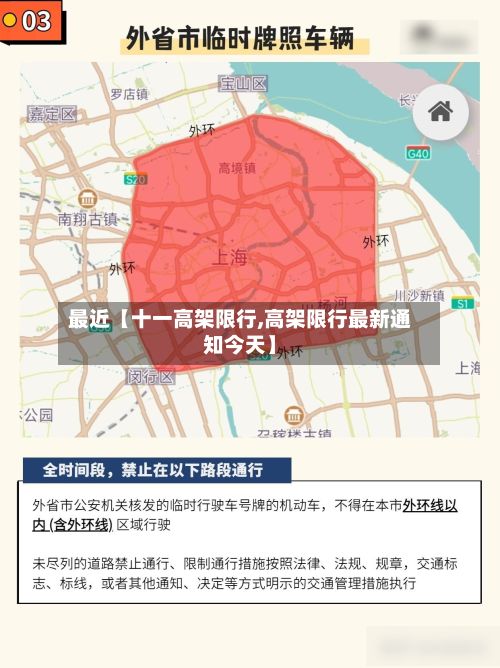 最近【十一高架限行,高架限行最新通知今天】-第3张图片