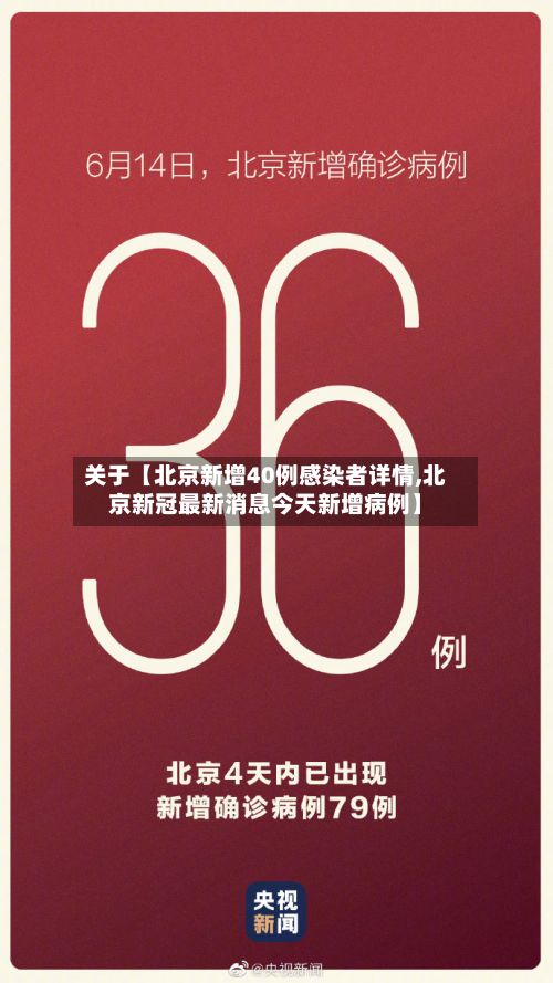 关于【北京新增40例感染者详情,北京新冠最新消息今天新增病例】