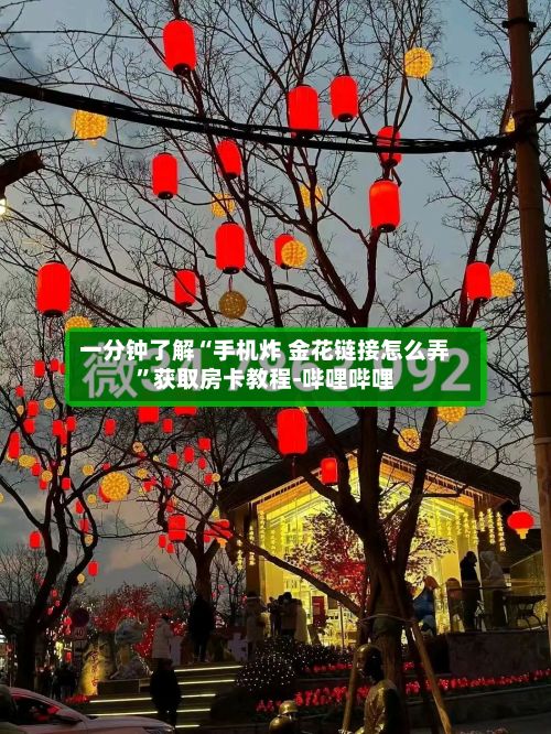 一分钟了解“手机炸 金花链接怎么弄”获取房卡教程-哔哩哔哩