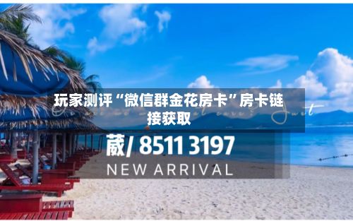 玩家测评“微信群金花房卡”房卡链接获取-第2张图片