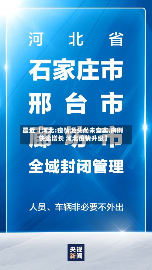 最近【河北:疫情源头尚未查实,病例快速增长 河北疫情升级】-第3张图片
