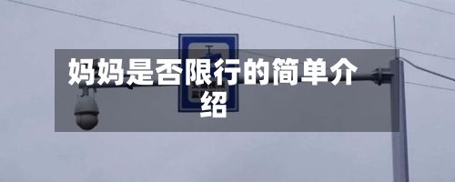 妈妈是否限行的简单介绍